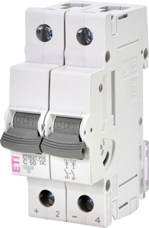 intrerupator de circuit etimat p10-dc 2p c50 001903235